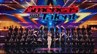 Golden Buzzer: Murmuration's BREATHTAKING audition leaves the judges in awe _ Auditions _ AGT 2023