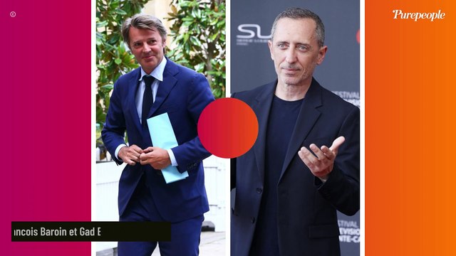 François Baroin et Gad Elmaleh en couple avec la même femme : une belle brune que tout le monde connaît