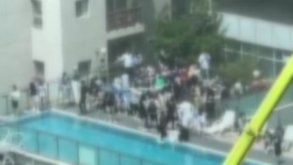 해운대해수욕장 30층 호텔 화재...170여 명 긴급대피 / YTN