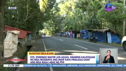 Nasa 20,000 residente, nananatili pa rin sa evacuation centers dahil sa pag-aalboroto ng Bulkang Mayon | BT
