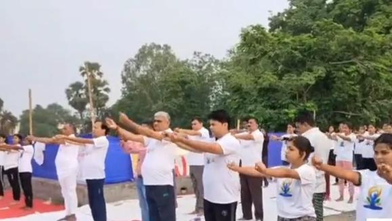 भागलपुर: अंतर्राष्ट्रीय योग दिवस पर कुलपति ने क...