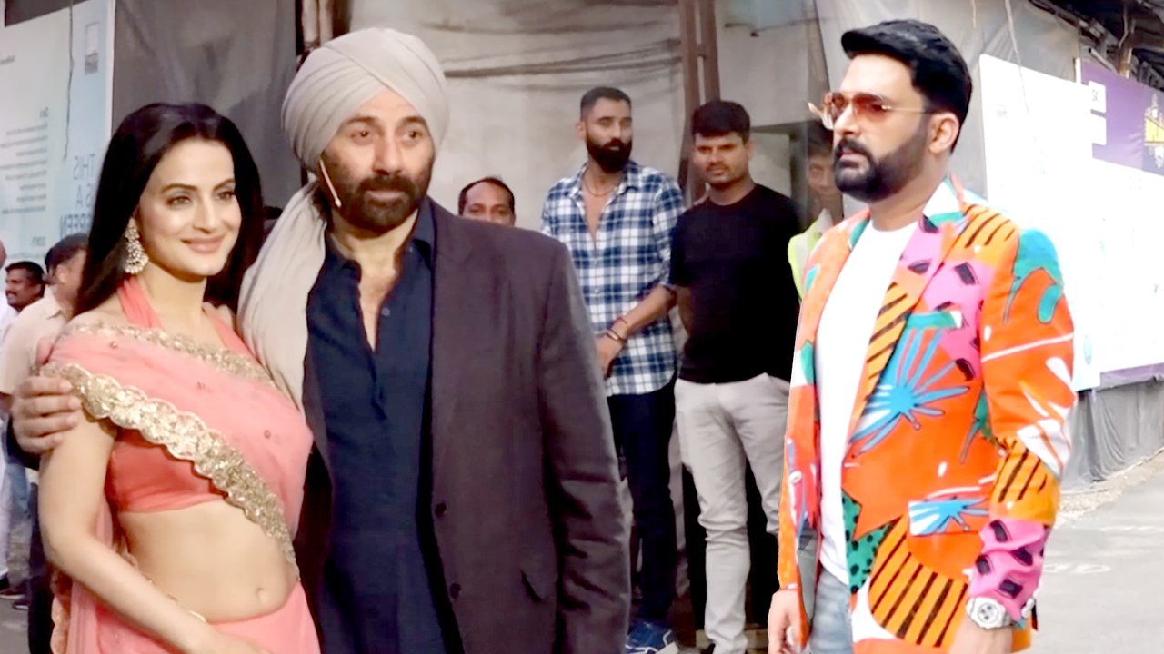 Sunny Deol, Ameesha Patel Promote Gadar 2 On The Kapil Sharma Show