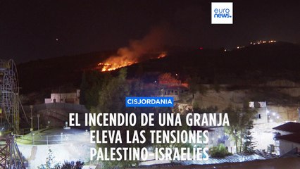 Cisjordania | El incendio de unos terrenos de labranza aumenta las tensiones palestino-israelíes