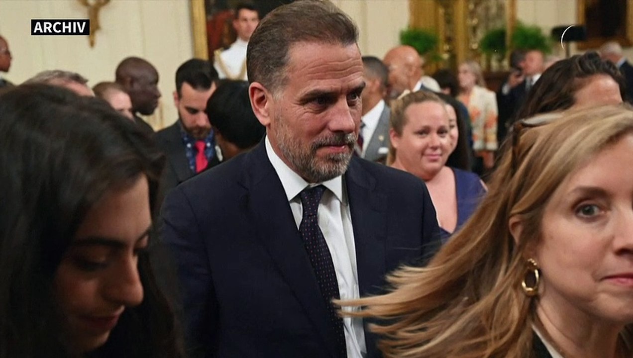 Biden-Sohn gesteht Steuervergehen und illegalen Waffenbesitz