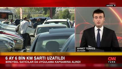 Son Dakika: Otomotiv sektöründe "6 ay 6 bin kilometre" düzenlemesi 2024'e kadar uzatıldı
