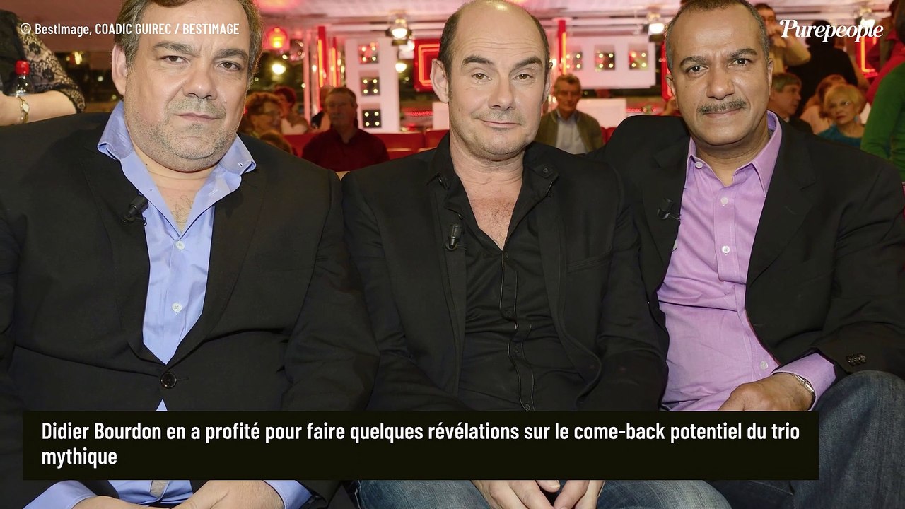 Les Inconnus réunis pour le mariage de Didier Bourdon, cette belle amitié qui les lie...