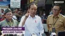 Ultah ke-62 Tahun, Presiden Jokowi Kunjungi Sejumlah Pasar di Bogor
