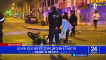 Los Olivos: motociclista muere tras chocar con una camioneta en la Av. Las Palmeras