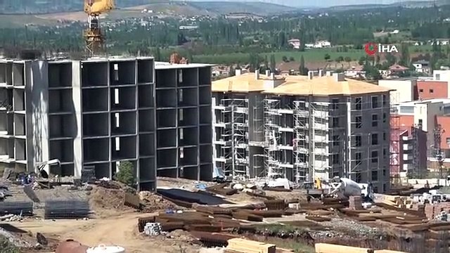Malatya'daki kalıcı konutlar hızla yükseliyor