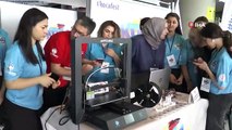 Kocasinan Mesleki ve Teknik Anadolu Lisesi öğrencileri 3D yazıcı ile kendi robot parçalarını üretiyor