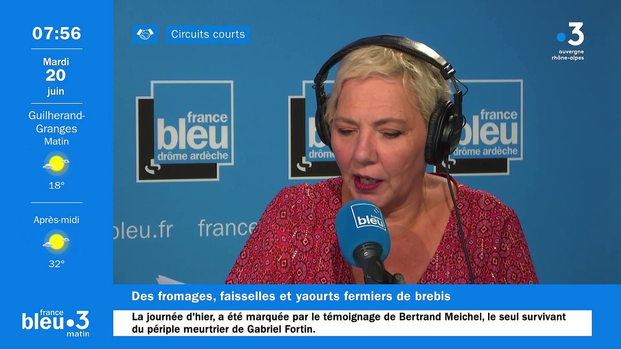 À Romans-sur-Isère, "Les Bêêlis du Chalon", fromages, faisselles et yaourts fermiers de brebis