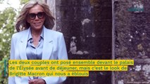 Brigitte Macron sublime : elle opte pour la robe très courte tendance de l'été