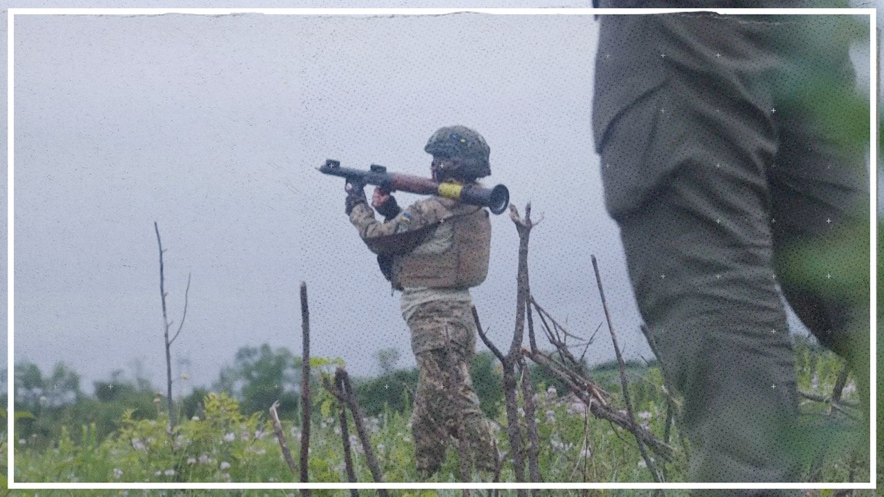 Störfeuer und Schützengräben: Mit Soldaten an der Front nahe Bachmut