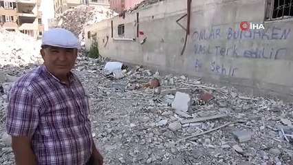 Enkaz kent Hatay’da duygusal yıkım