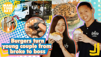 Burgers turn young couple from broke to boss | Make Your Day
