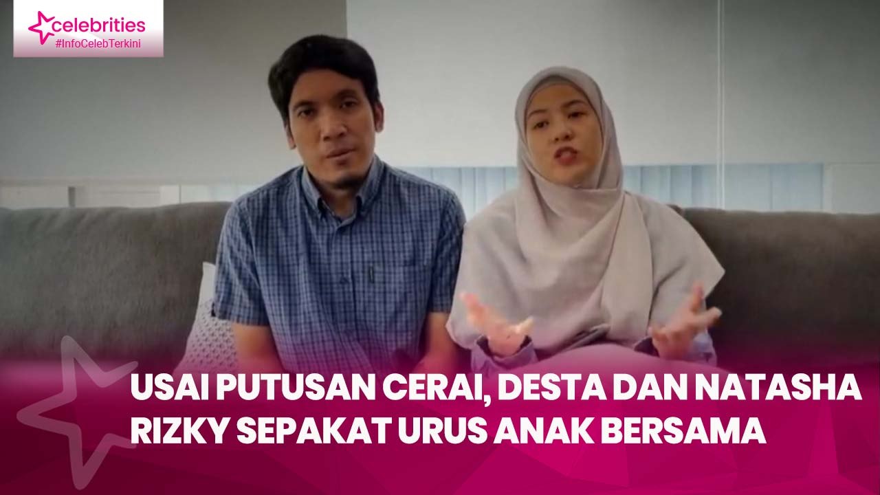 Usai Putusan Cerai, Desta dan Natasha Rizky Sepakat Urus Anak Bersama