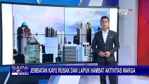 Warga Kabupaten Banjar Keluhkan Jembatan Kayu di Desa Mereka Rusak dan Lapuk