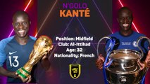 Opta Profile - N'Golo Kante