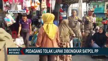 Pedagang Ribut dengan Satpol PP, Tolak Penertiban Lapak Dagangan di Jakarta Timur