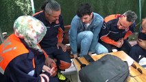Kahramanmaraş depreminde enkaz altından kurtulan öğrenci arama-kurtarma ekibiyle buluştu