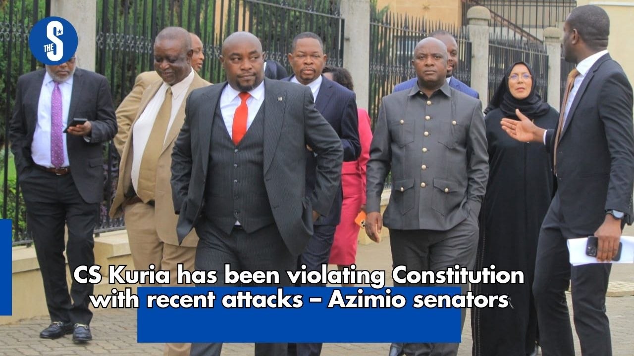 CS Kuria has been violating Constitution with recent attacks – Azimio senators