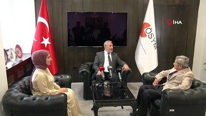 Les candidats les plus jeunes et les plus âgés entrant à YKS se sont réunis à ÖSYM