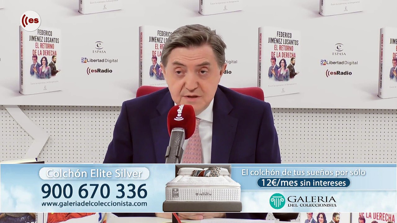 Jiménez Losantos: "Tras traicionar a los votantes la niña del alcornoque se refugia en la Ser"