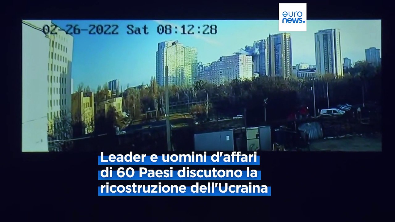 Regno Unito, al via la conferenza per la ricostruzione dell'Ucraina
