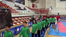 BATMAN - Anadolu Yıldızlar Ligi'nde karate grup müsabakaları başladı