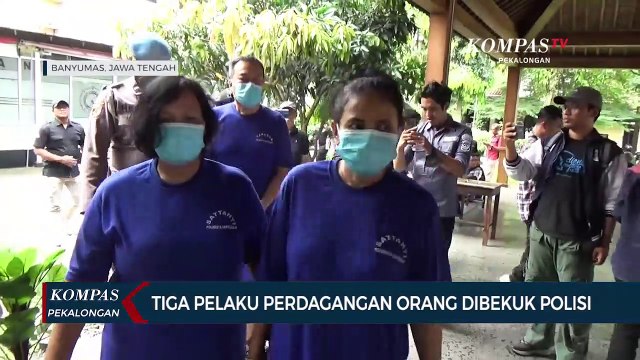 Polresta Banyumas Bekuk Tiga Pelaku Perdagangan Orang