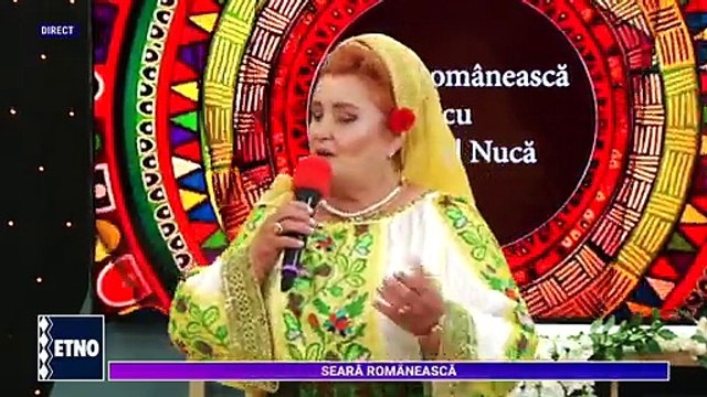 Geta Postolache - La joc, cand te vad, badita (Seara romaneasca - ETNO TV - 19.06.2023)