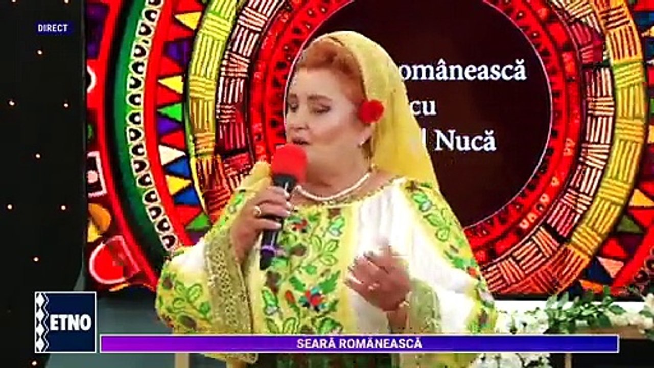Geta Postolache - La joc, cand te vad, badita (Seara romaneasca - ETNO TV - 19.06.2023)