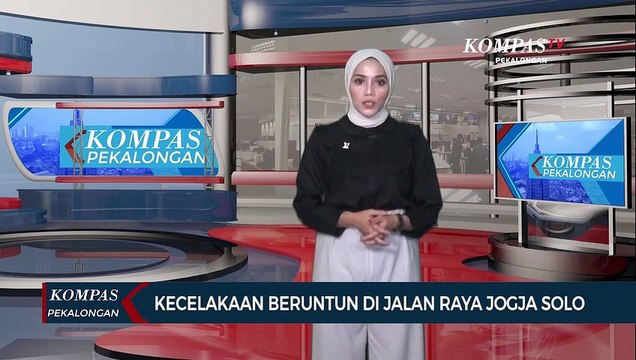 Kecelakaan Beruntun di Jalan Raya Jogja Solo, 4 Mobil dan 1 Bus Terlibat