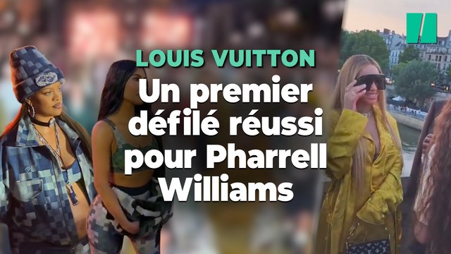 Le défilé Louis Vuitton de Pharrell Williams a amené Beyoncé, Zendaya, Rihanna et Jay-Z sur le Pont-Neuf