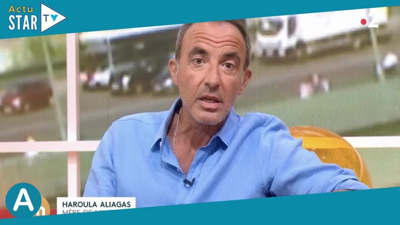 VIDEO "Arrête de te foutre de ma gueule !" : Nikos Aliagas rappelé à l'ordre en direct dans Télémati