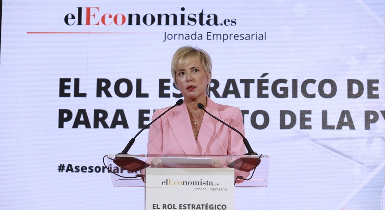 Carme Artigas destaca el papel de la asesoría "en la transformación y acompañamiento" de las pymes - Jornada Wolters Kluwer