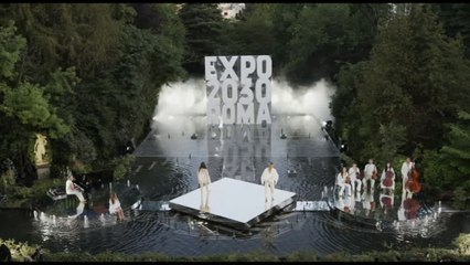A Parigi show per sostenere la candidatura di Roma a Expo 2030