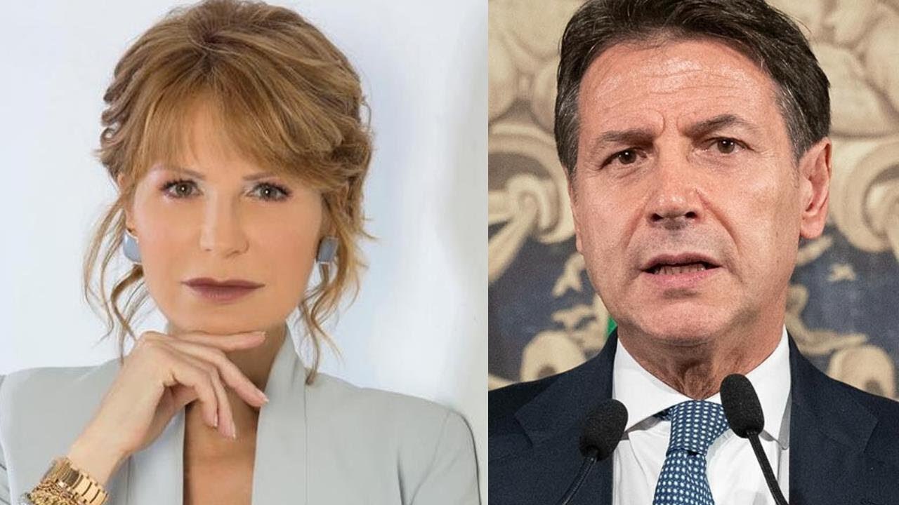 Lilli Gruber gela Conte Non voglio parlare di questo