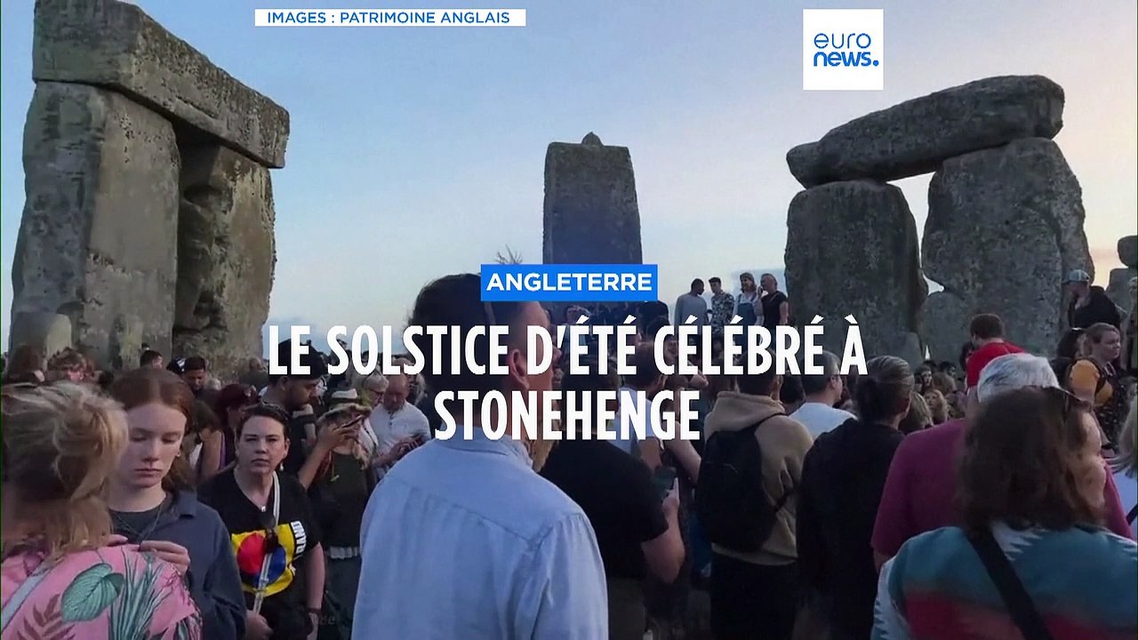8 000 personnes se rassemblent à Stonehenge pour le solstice d'été