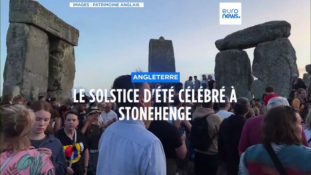 8 000 personnes se rassemblent à Stonehenge pour le solstice d'été