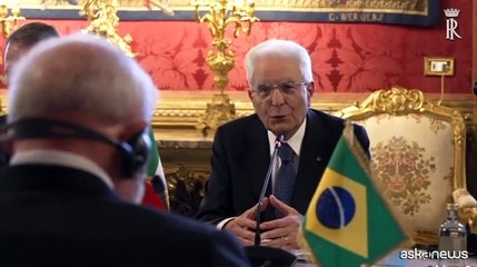 Mattarella riceve Lula: grazie per la sua difesa della democrazia