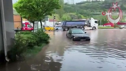Başkentte sağanak etkili oldu