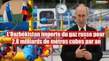 L'Ouzbékistan importe du gaz russe pour 2,8 milliards de mètres cubes par an
