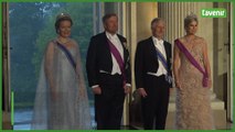 Willem-Alexander et Maxima sont en Belgique: le tapis rouge a été déployé pour l'arrivée du couple royal néerlandais à Bruxelles