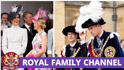 When Princess Kate and Sophie Notice William and Edward's "Big Floppy Hats" They "Laugh So Much