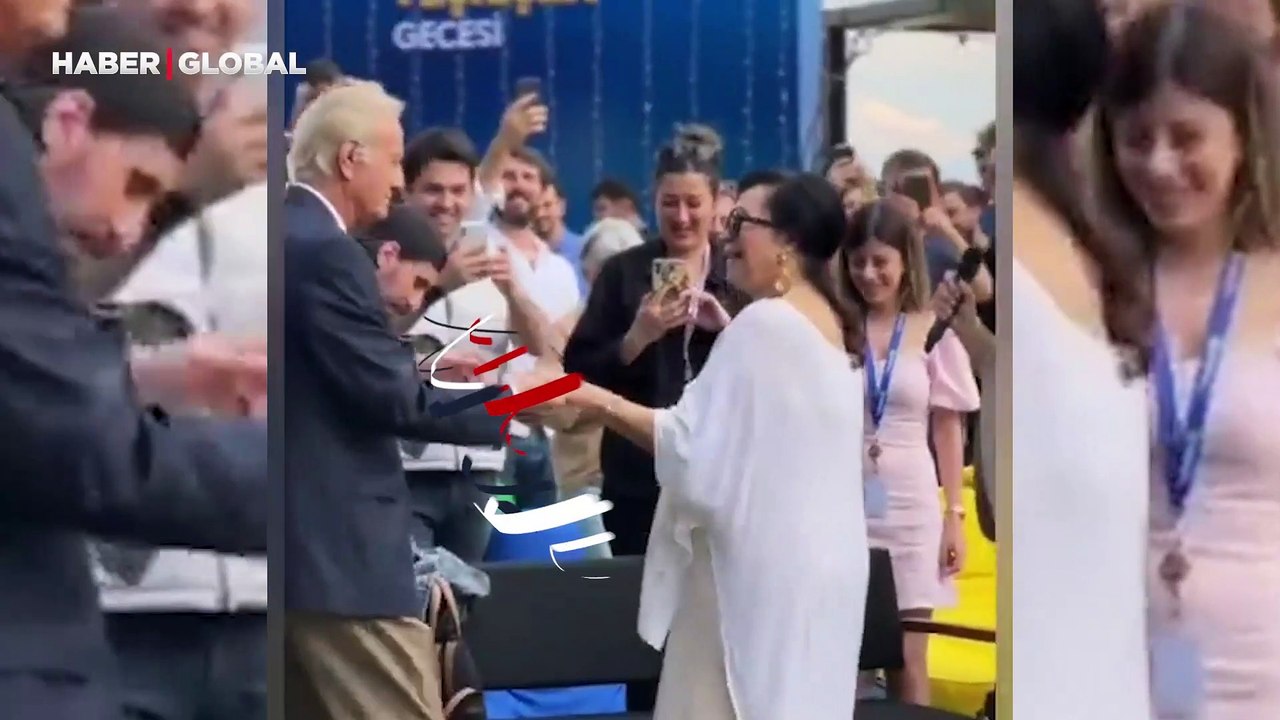 Türkan Şoray ve Ediz Hun'un dansı sosyal medyada gündem oldu