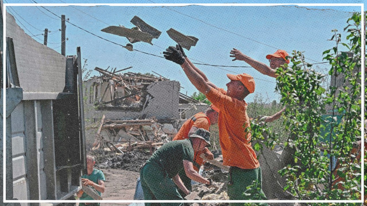 Wiederaufbau im ukrainschen Kramatorsk: Nachbarn helfen sich gegenseitig