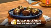 Bala baiana de brigadeiro