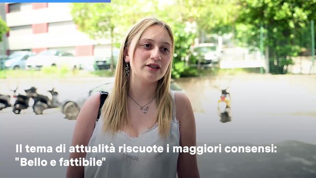 Maturità 2023 Ancona, prima prova. Il video sulla scelta degli studenti
