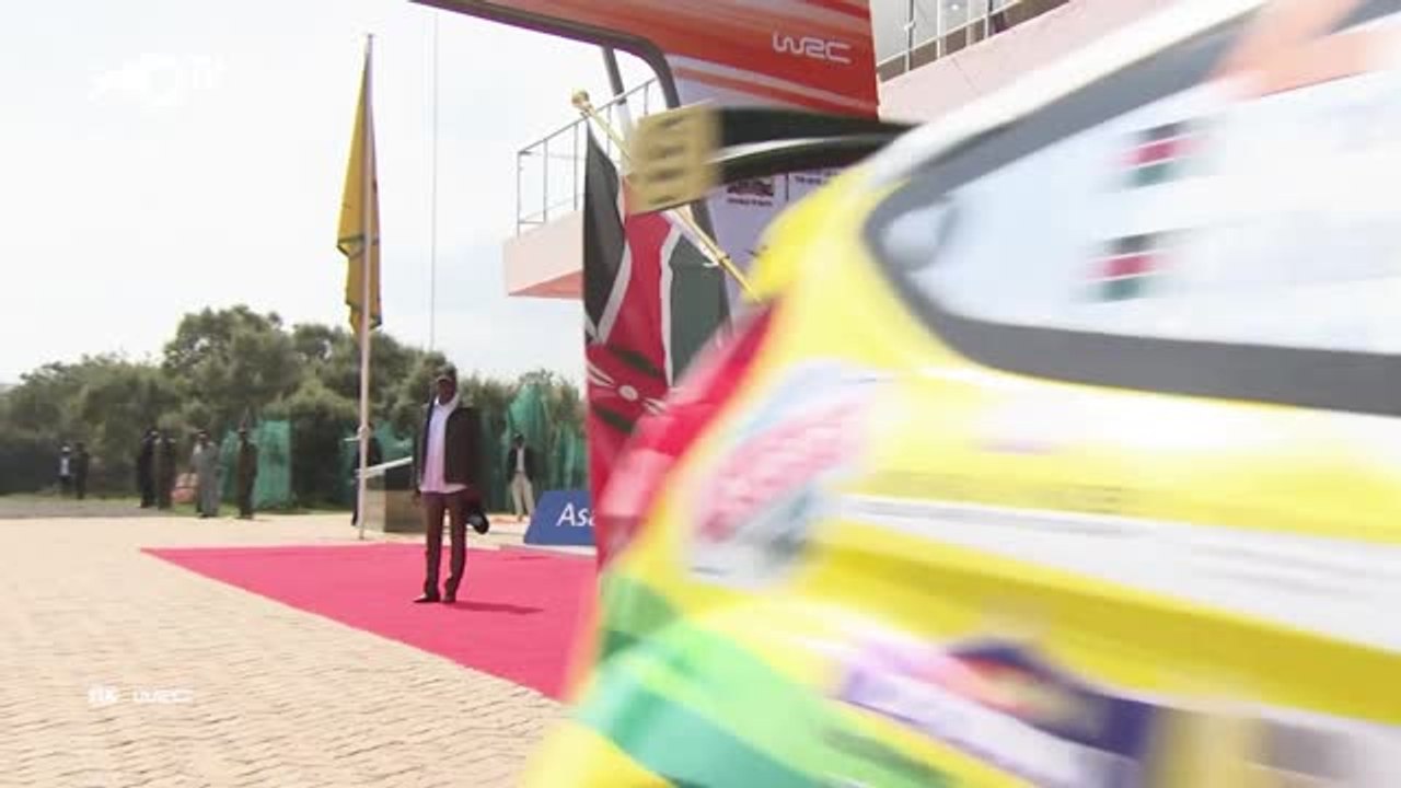 Kenya - Rovanperä le plus rapide durant le shakedown, Ogier troisième